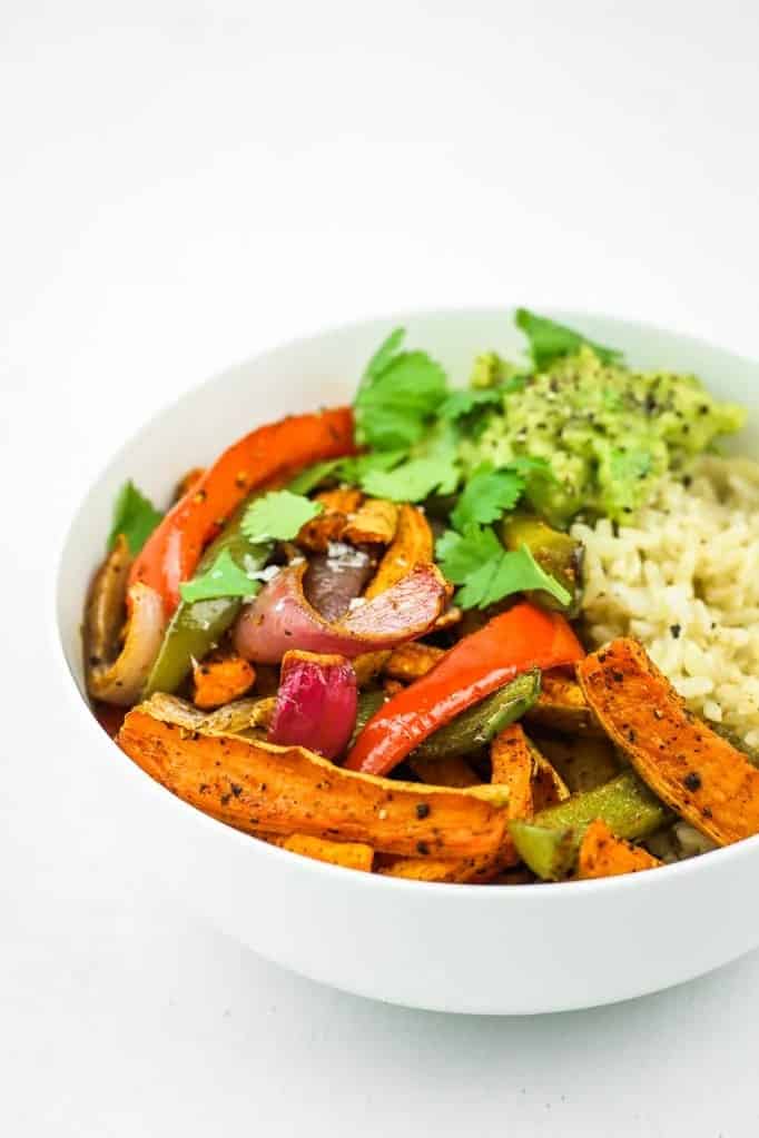 Sweet Potato Fajitas Meal Prep