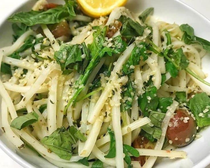 Hearts Of Palm Lemony Pasta