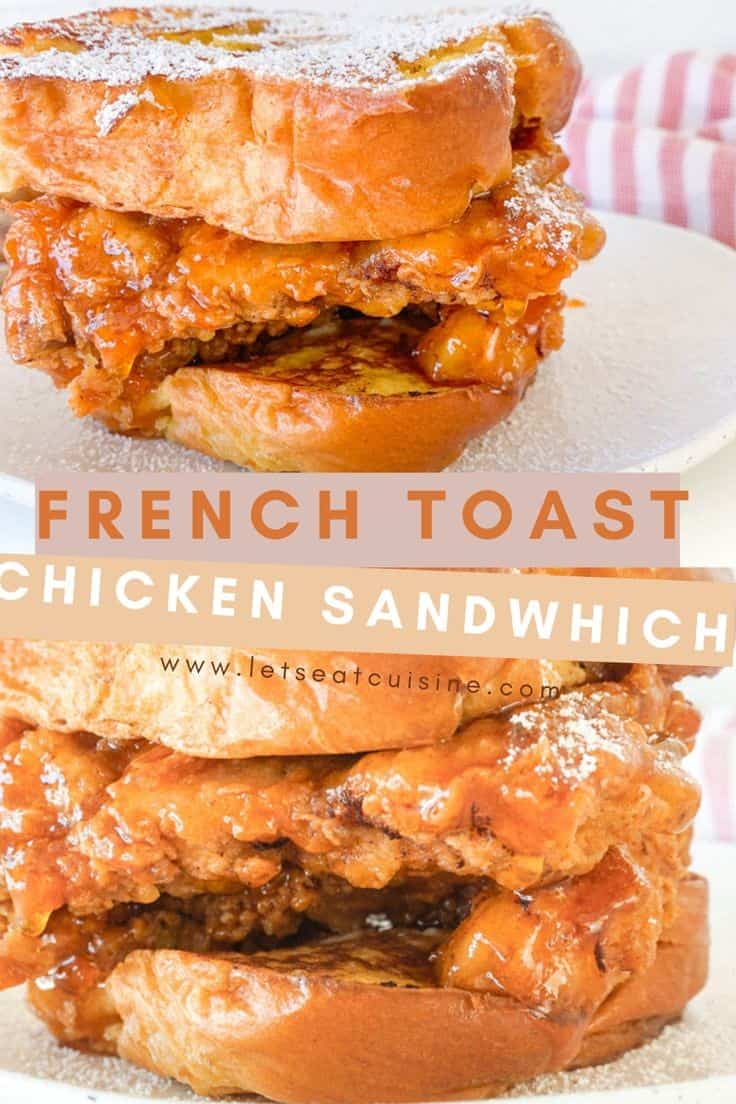 French Toast Chicken Sandwich