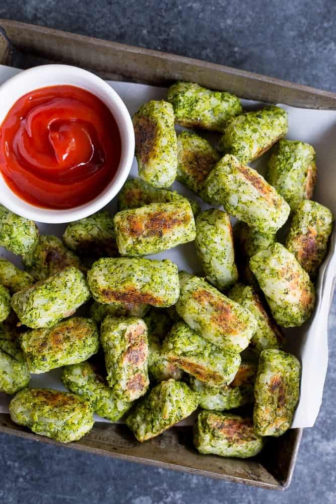 4-Ingredient Broccoli Tater Tots