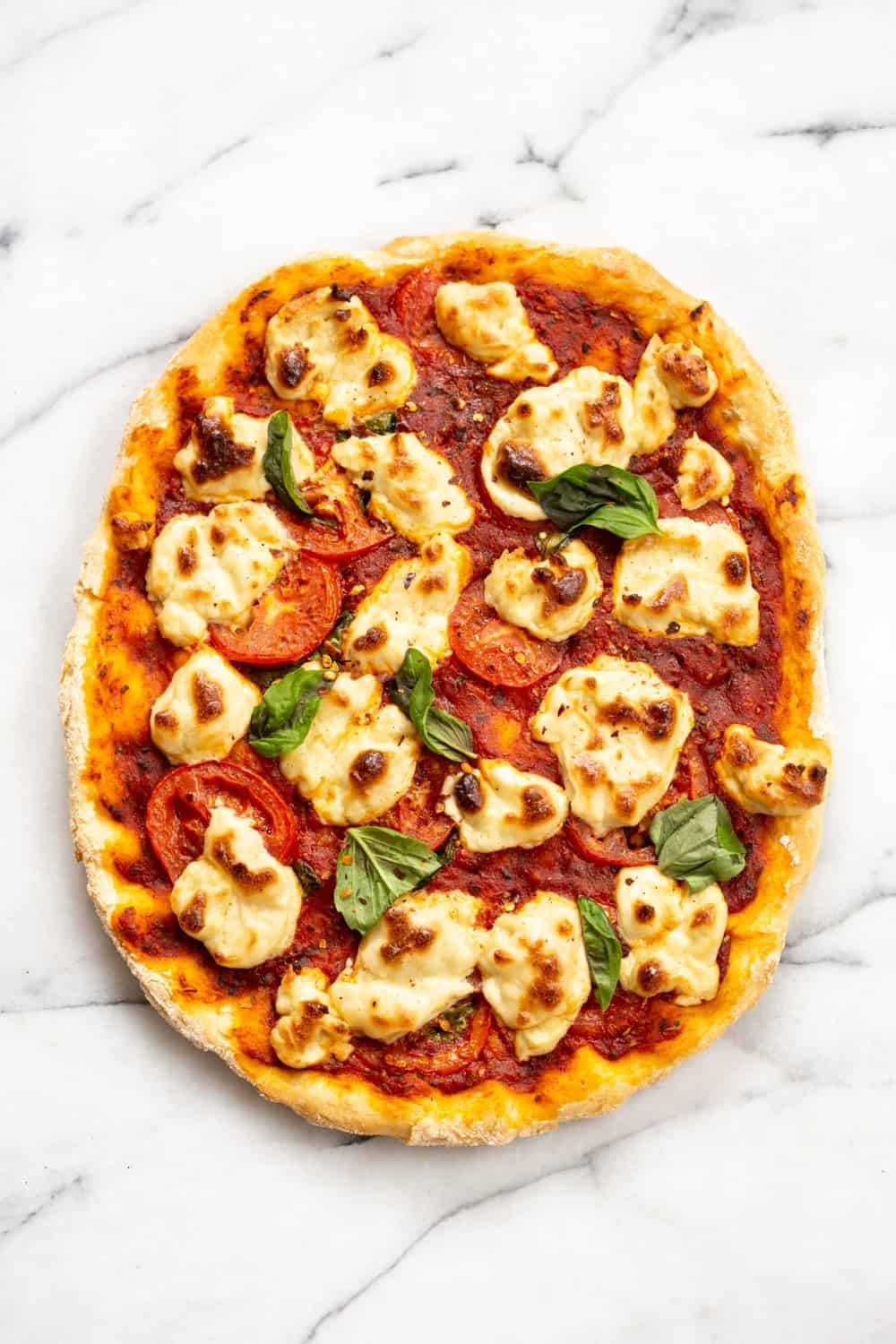 Vegan Margherita Pizza