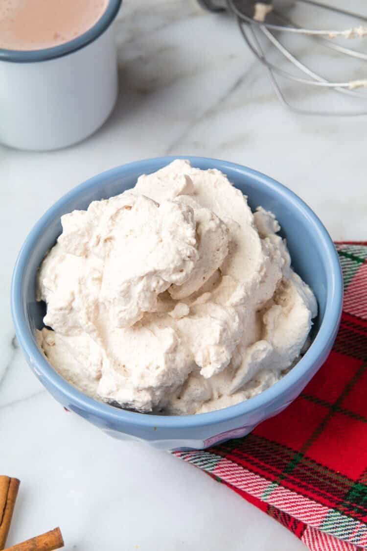 Homemade Gingerbread Whipped Cream