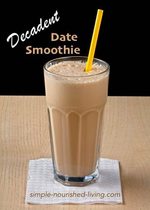 Decadent Date Smoothie