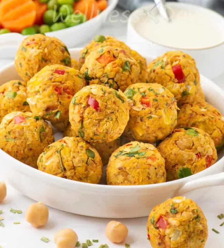 Baked Chickpea Balls