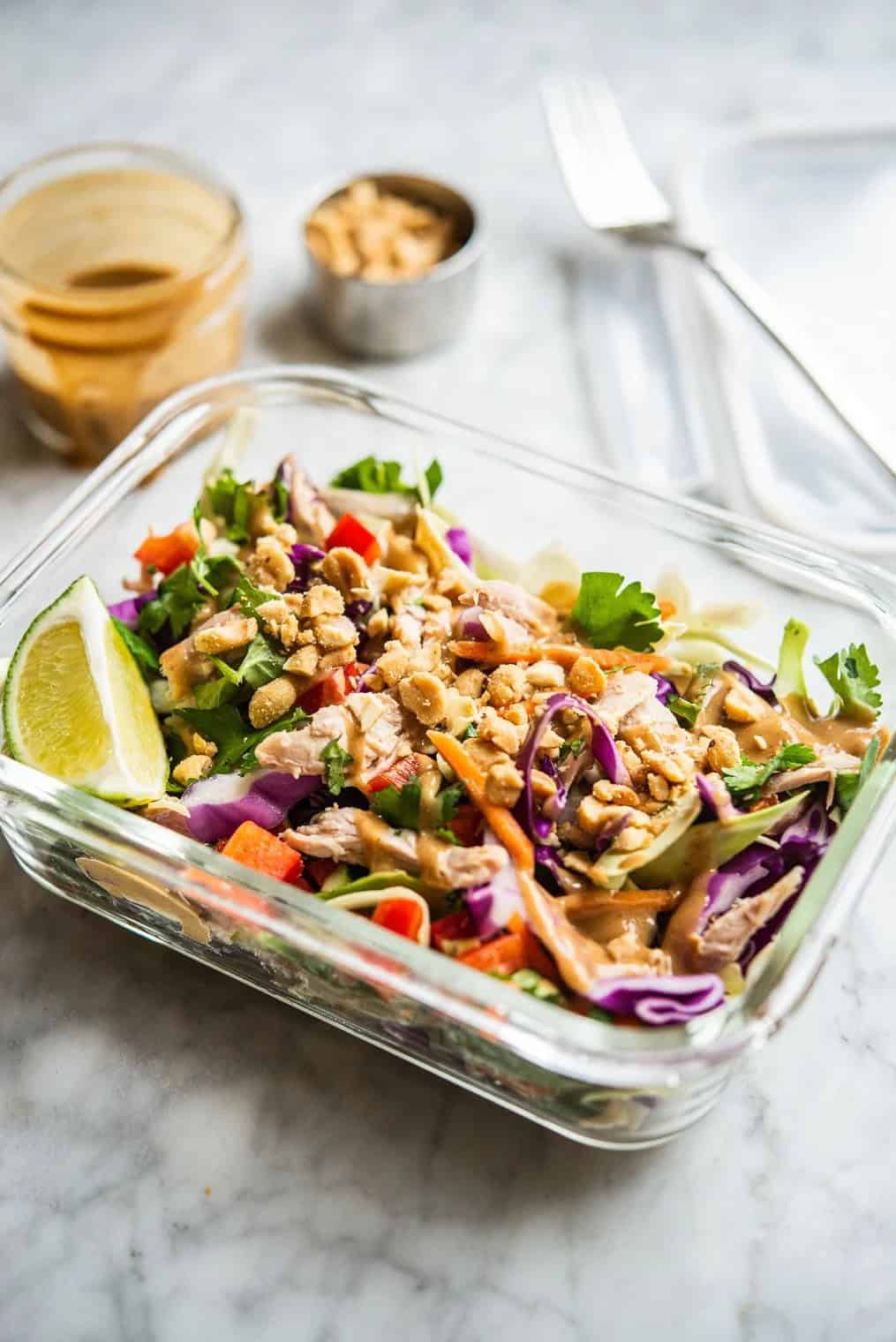 Thai-Inspired Chopped Chicken Salad