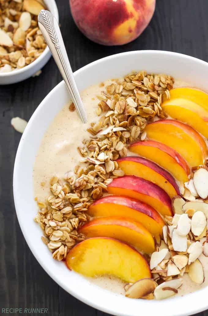 Peach Pie Smoothie Bowl