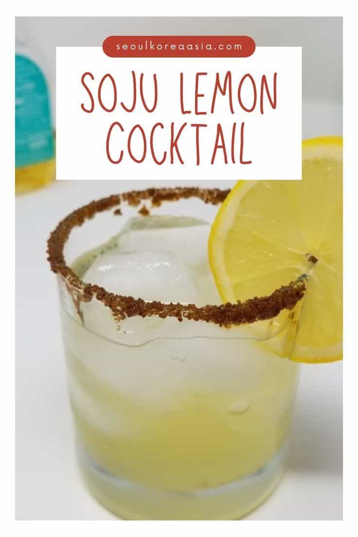 Lemon Soju Cocktail