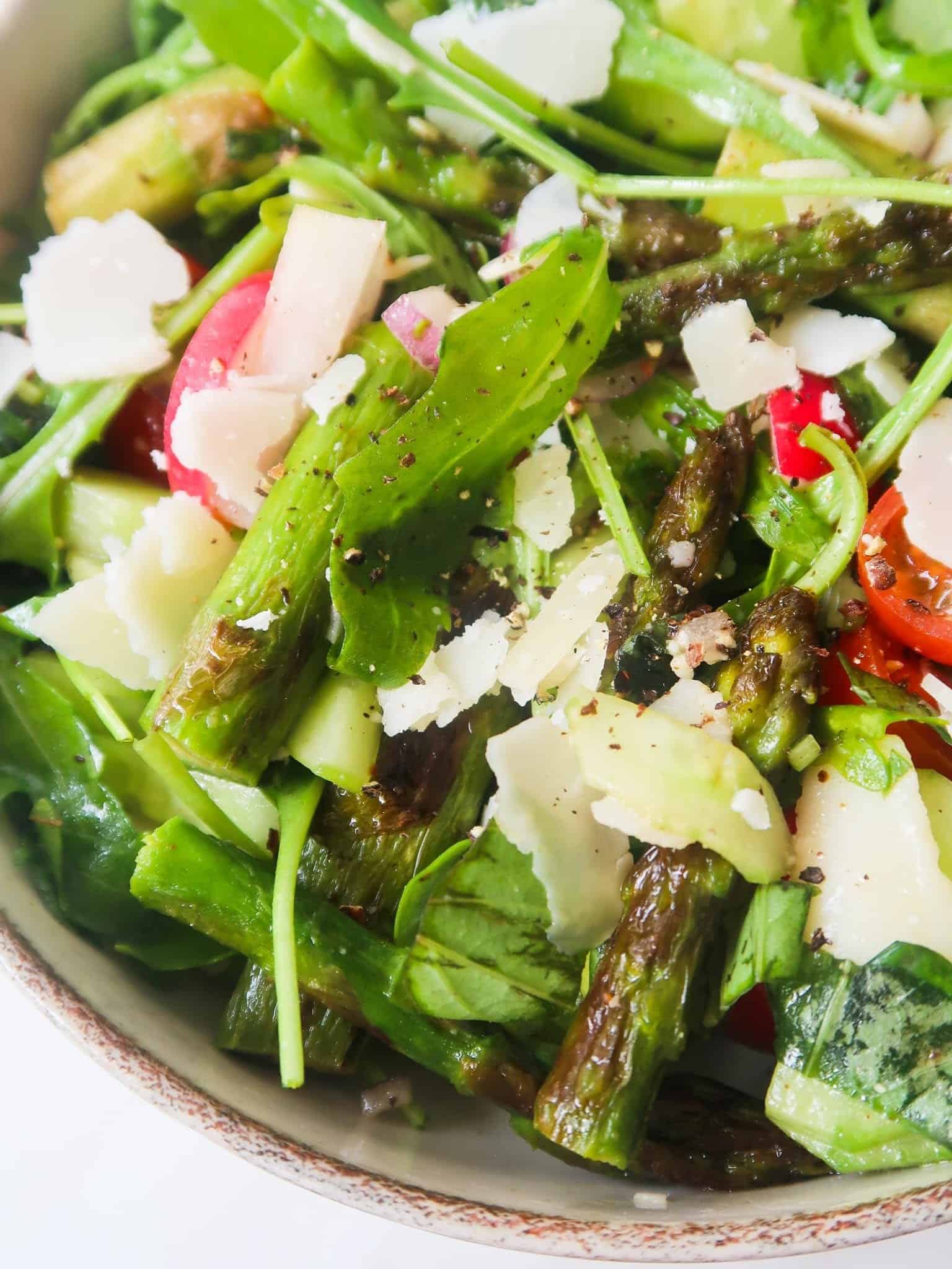 Arugula and Asparagus Summer Salad