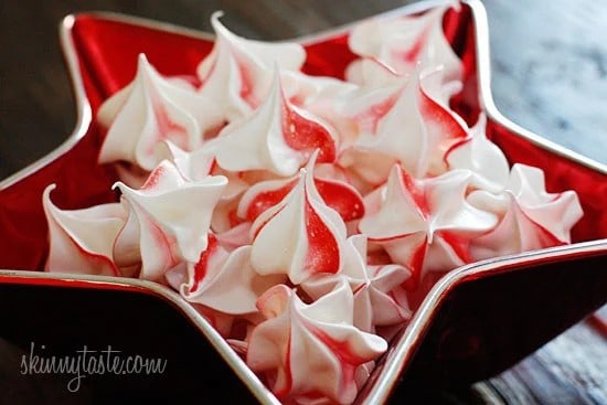 Peppermint Meringues