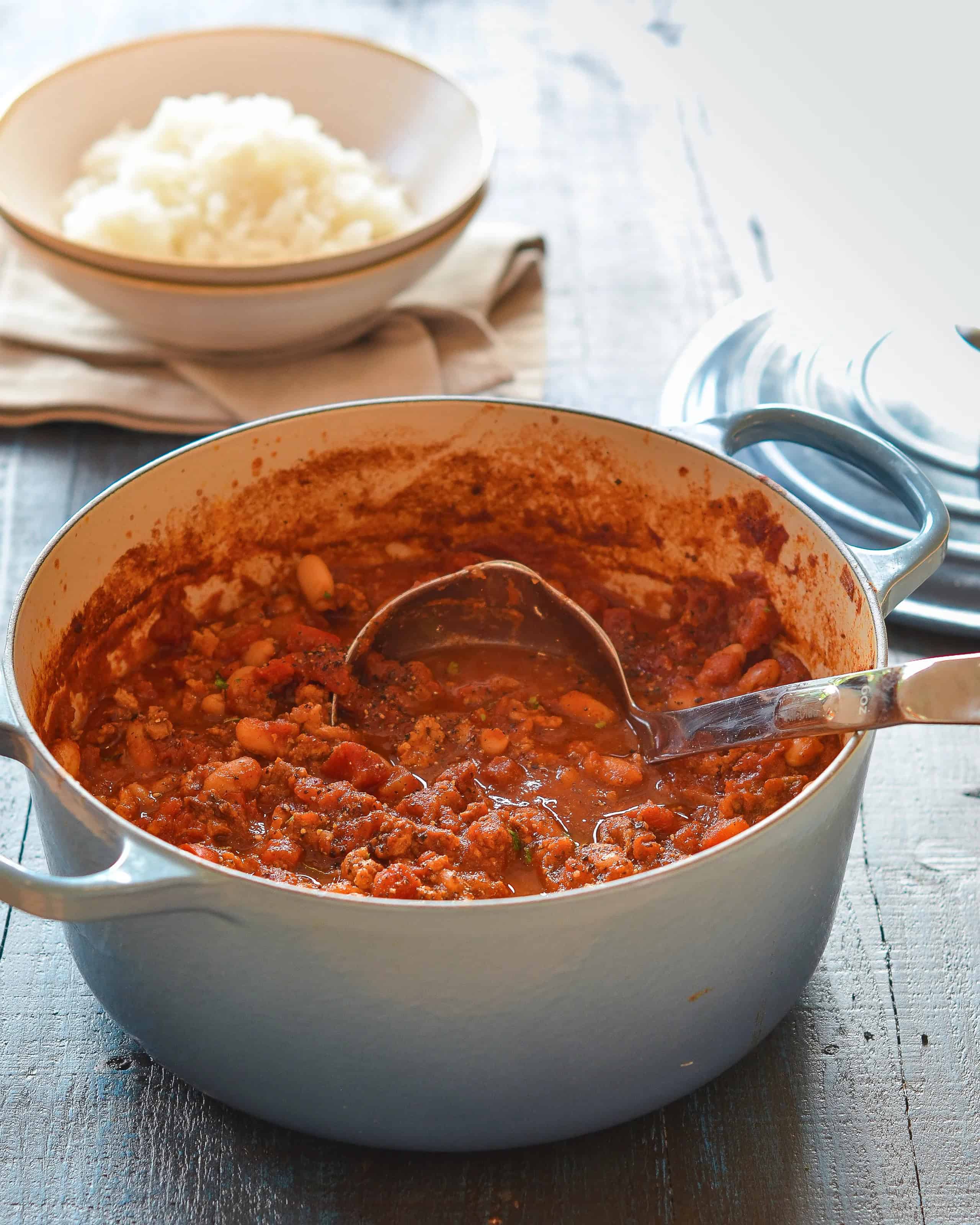 Chicken Chili with White Beans