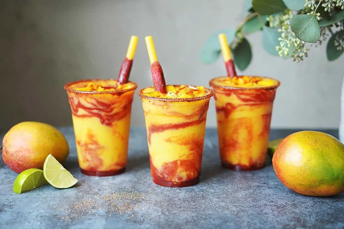 Mangonada (Mango Chamoyada)