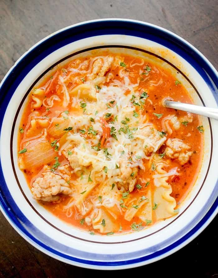 Lasagna Soup