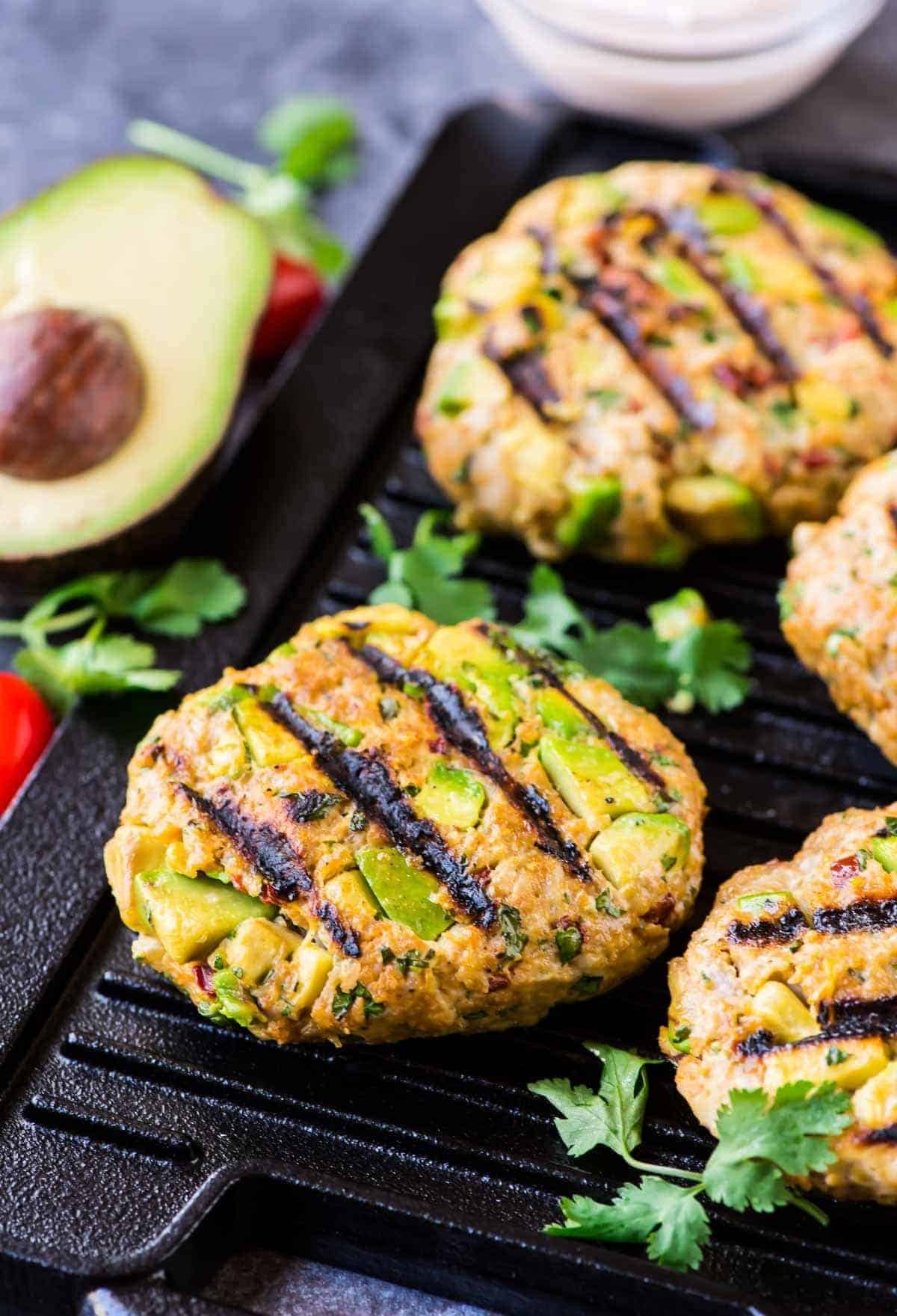 Chicken Avocado Burger