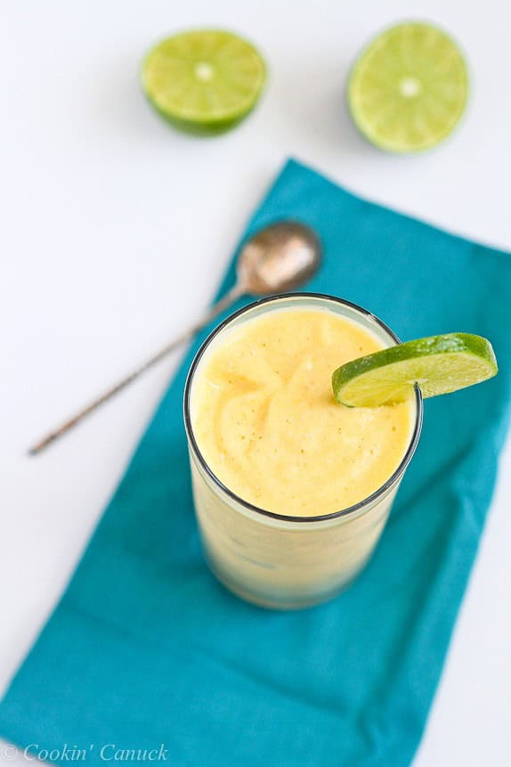 Tropical Mango and Pineapple Smoothie