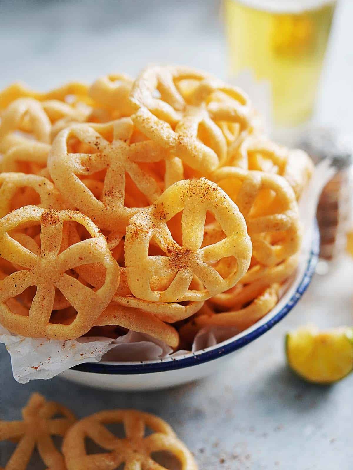 Chicharrones De Harina (Mexican Wheel Chips