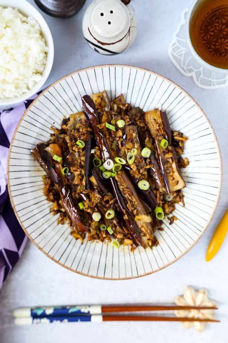 Sauteed Japanese Eggplant