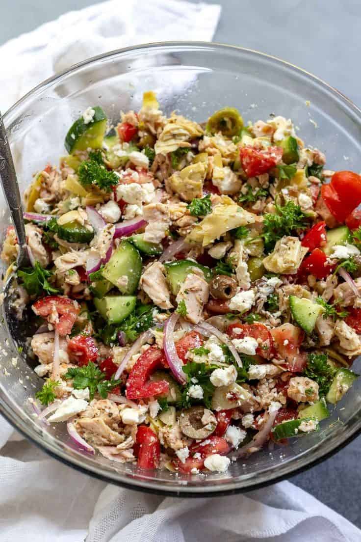 Mediterranean Tuna Salad