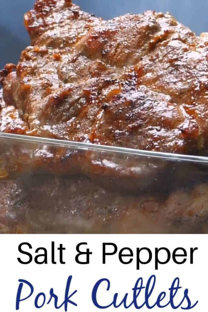 Salt & Pepper Pork Tenderloin Cutlets