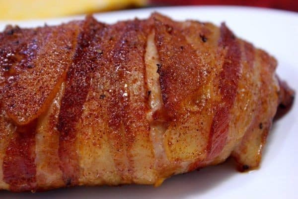 Bacon Wrapped Smoked Turkey Tenderloins