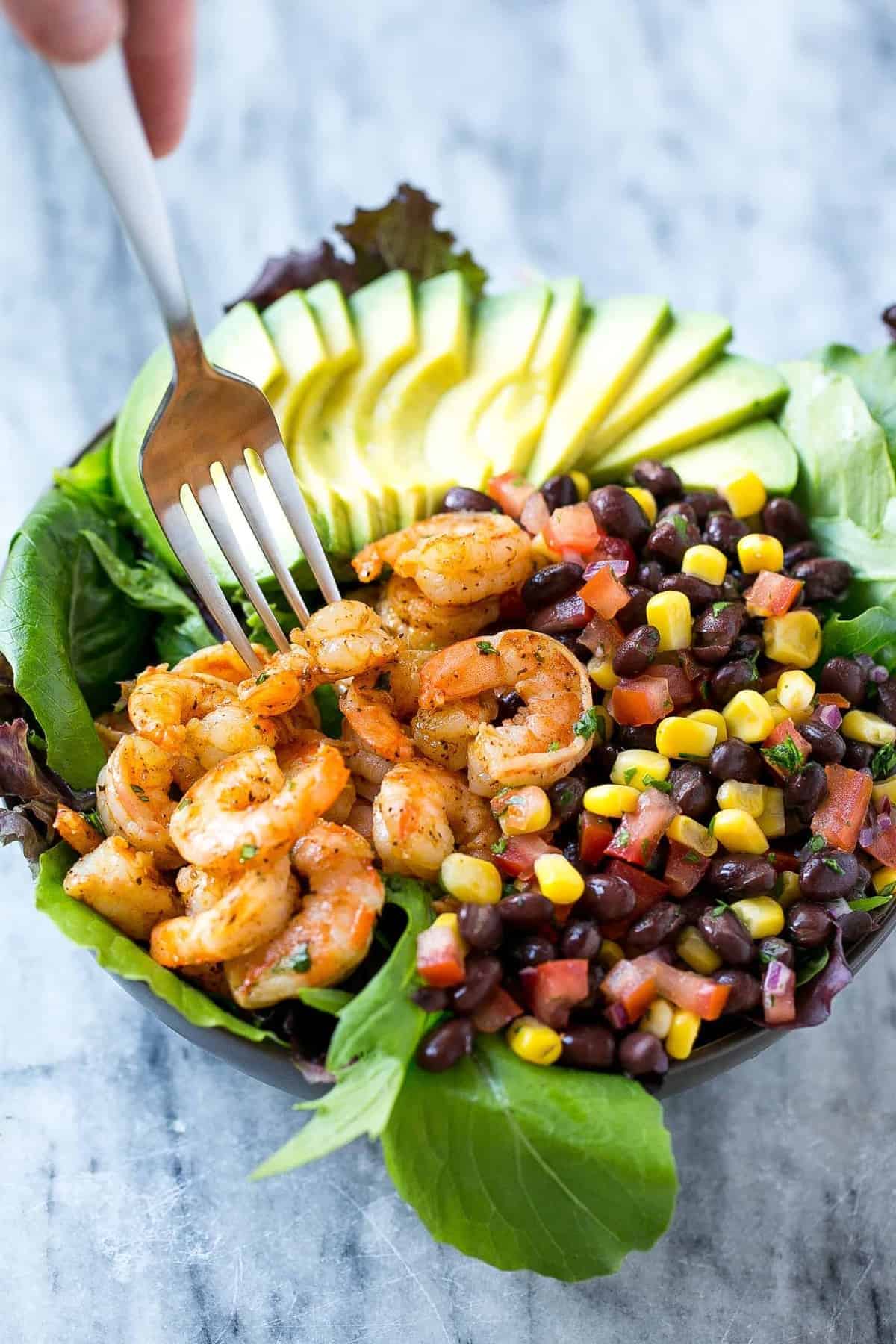 Mexican Shrimp Salad