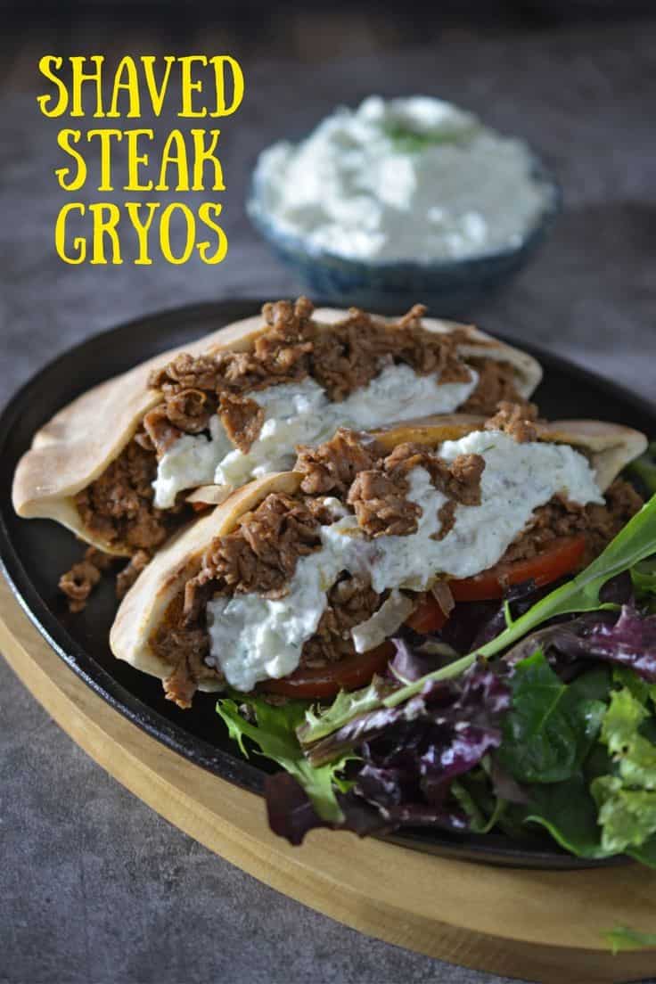 Shaved Steak Gyros