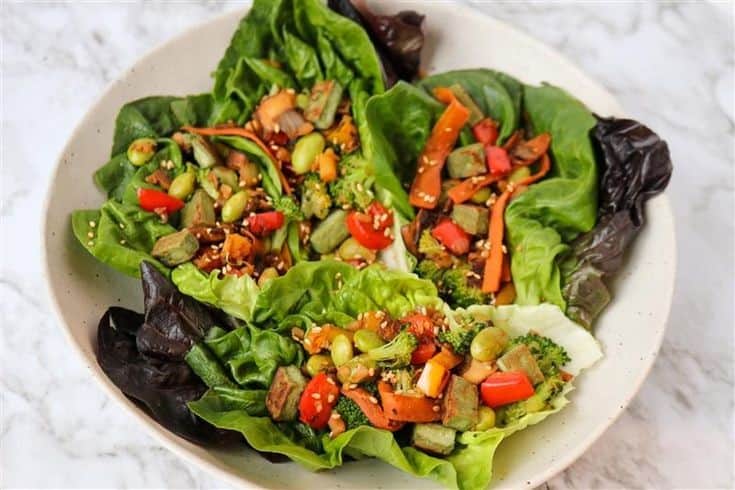 Pumfu Protein Lettuce Wraps