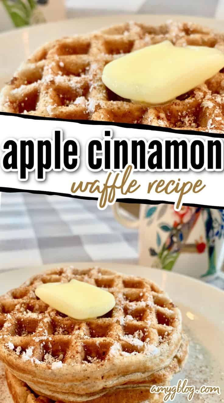 Apple Cinnamon Waffles