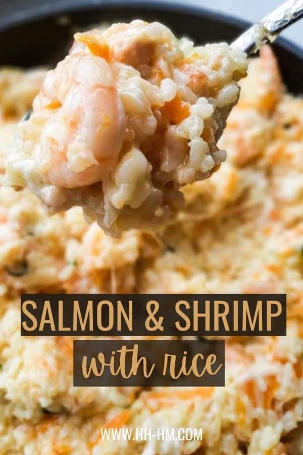 One-Pan Salmon And Shrimp Risotto