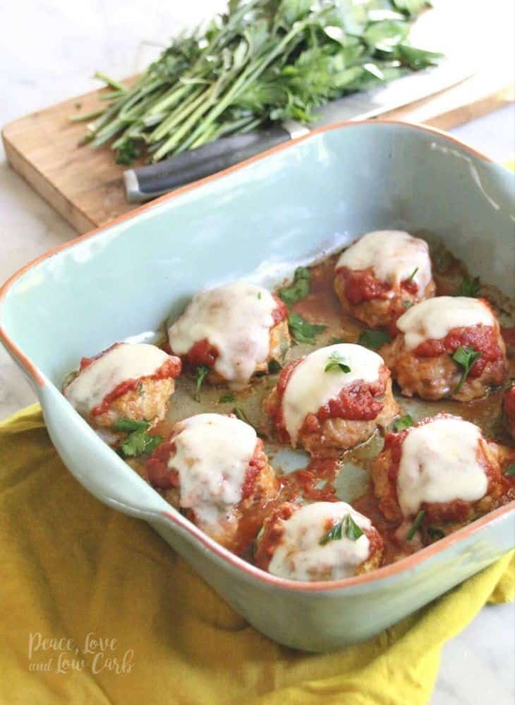 Cheesy Meatball Casserole