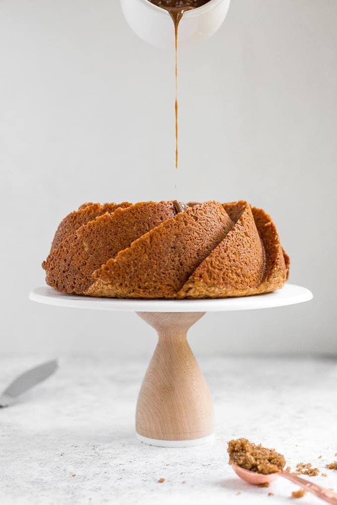 Glazed Brown Sugar Bundt Cake