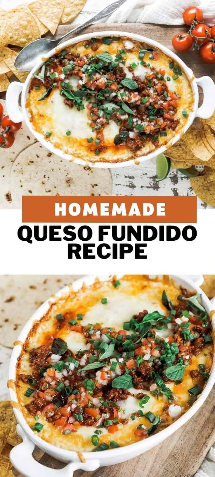 Homemade Queso Fundido