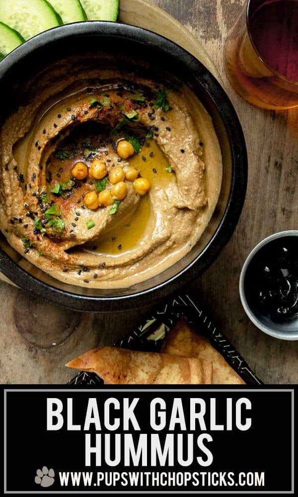 Black Garlic Hummus