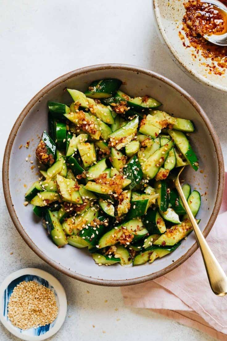 Pineapple Cucumber Salad