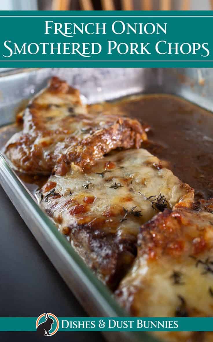 French Onion Smothered Pork Chops