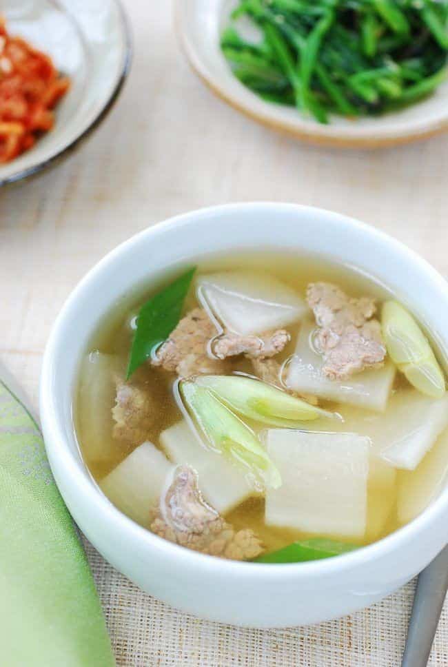 Muguk (Radish Soup)