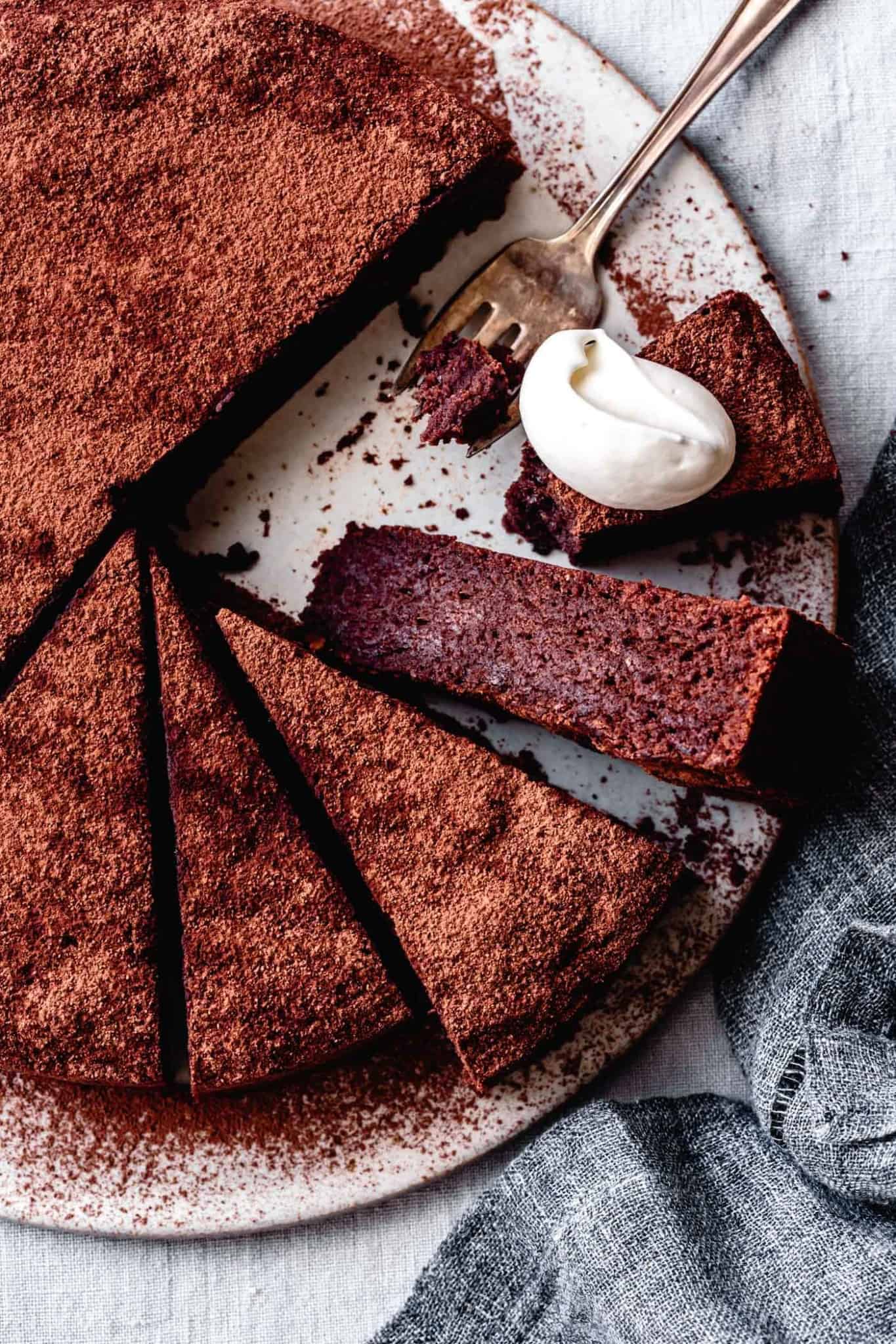 Gluten-Free Almond Flour Chocolate Cake