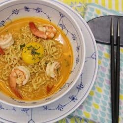 Shrimp Cream Cheese Shin Ramyun