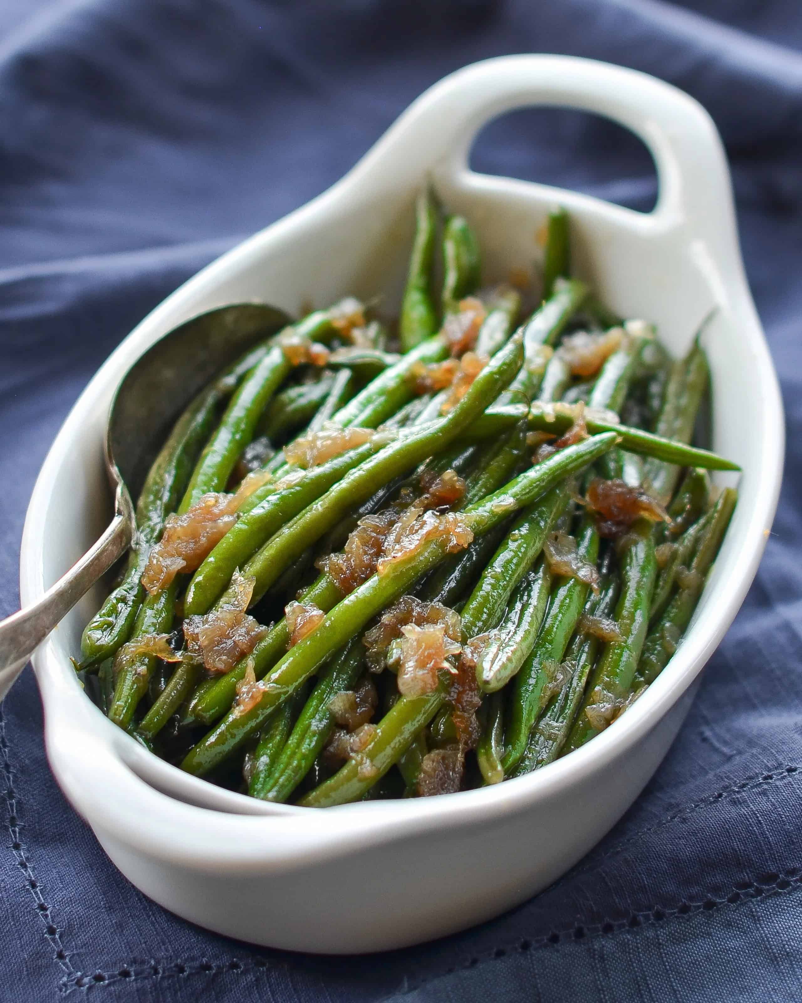 French Green Beans with Shallots