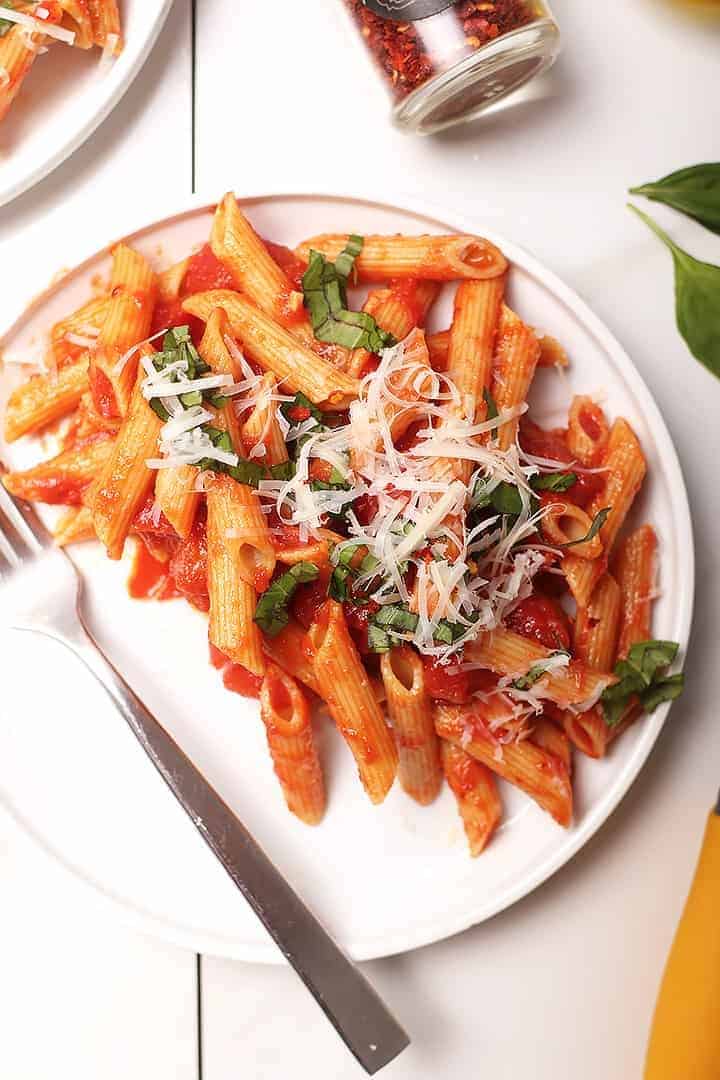 Vegan Pasta All’ Arrabbiata