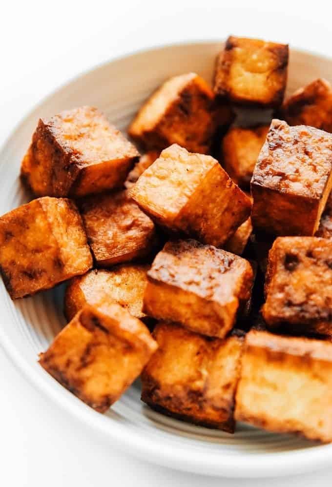 Crispy Baked BBQ Tofu