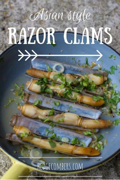 Asian Style Razor Clam