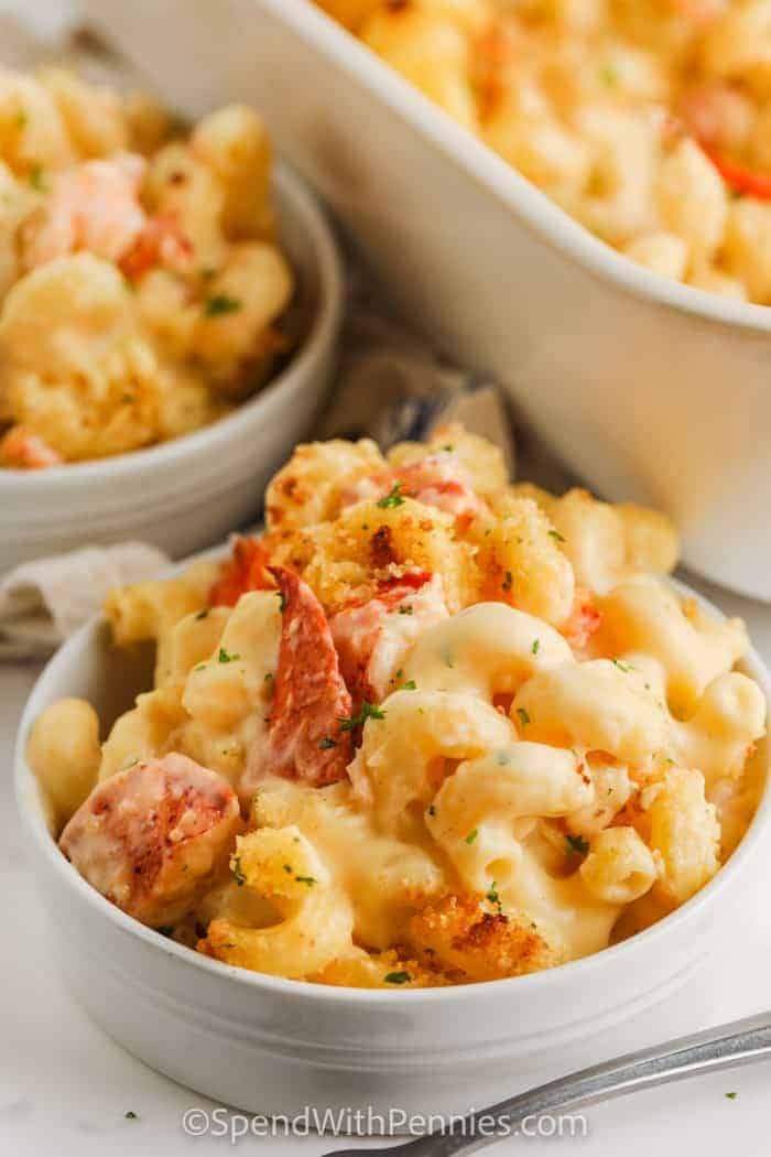 Extra Creamy Lobster Mac and Cheese