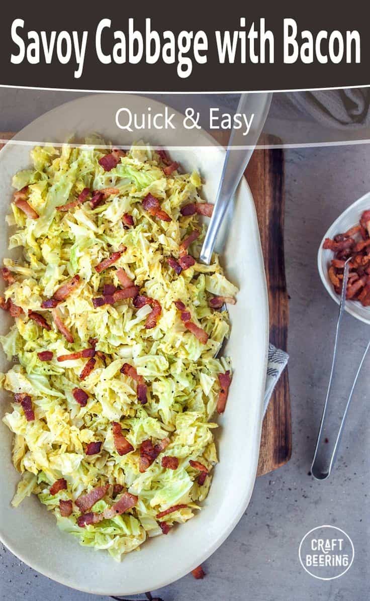 Savoy Cabbage With Bacon