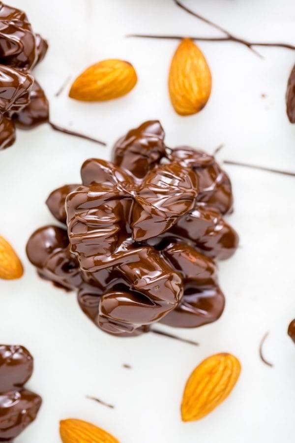 Chocolate Almond Clusters