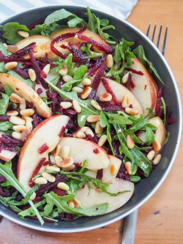 Beet Salad with Feta and Dill