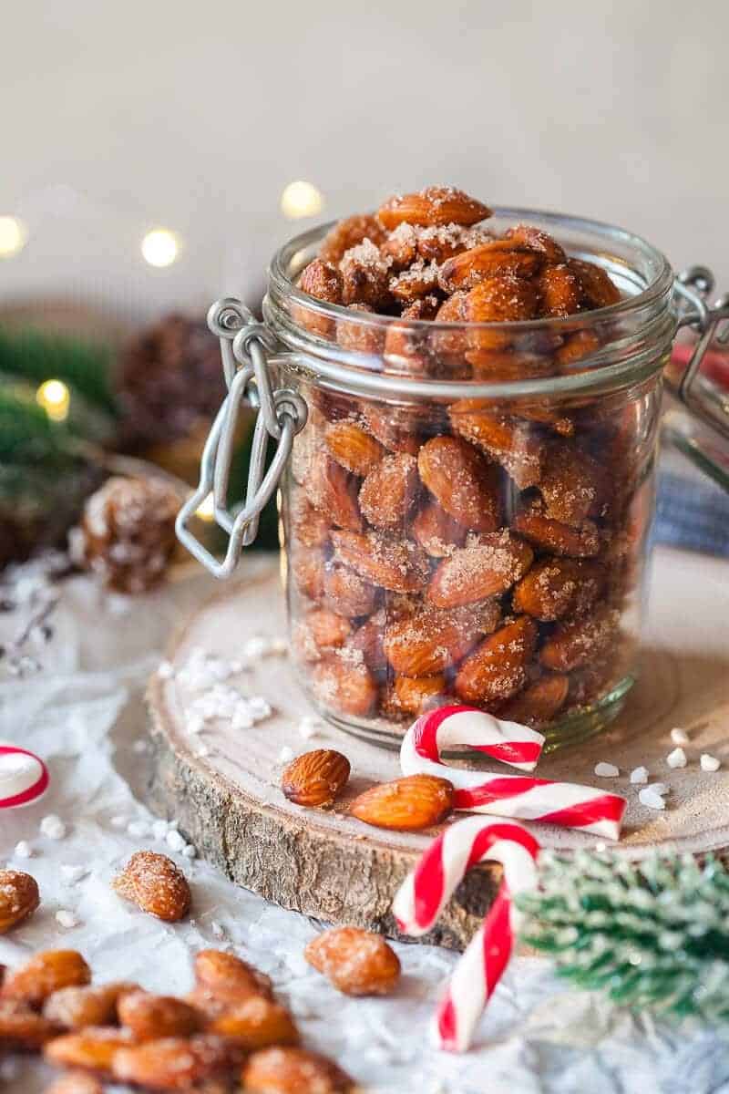 Maple Roasted Salted Almonds