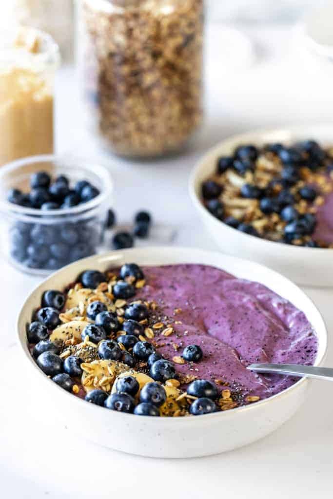 Blueberry Banana Smoothie Bowl