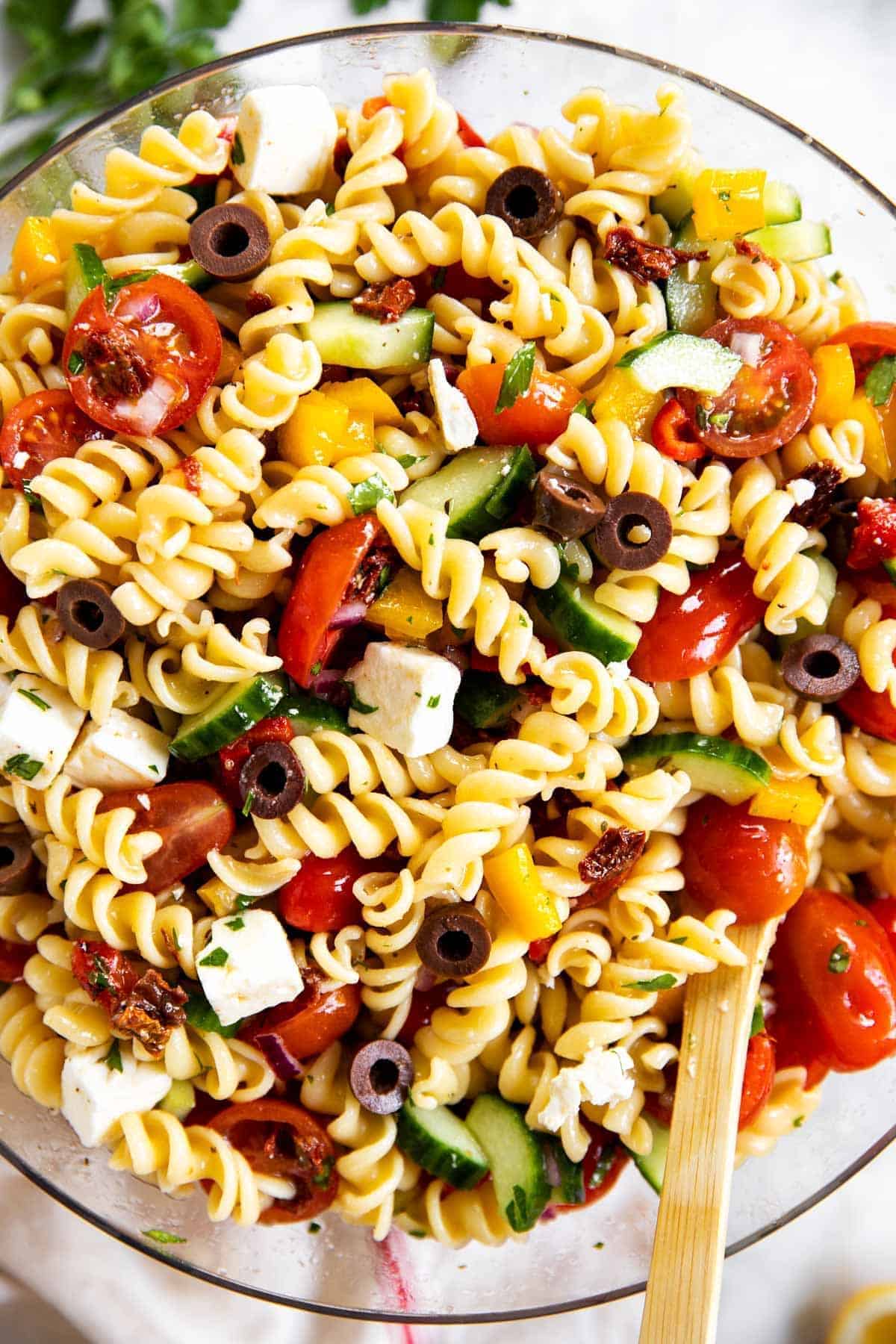 Greek Pasta Salad Recipe