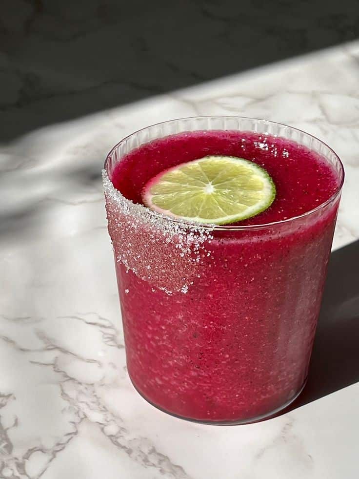 Frozen Dragonfruit Margarita