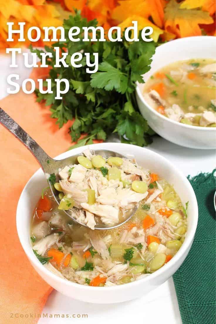 Homemade Turkey Pastina Soup